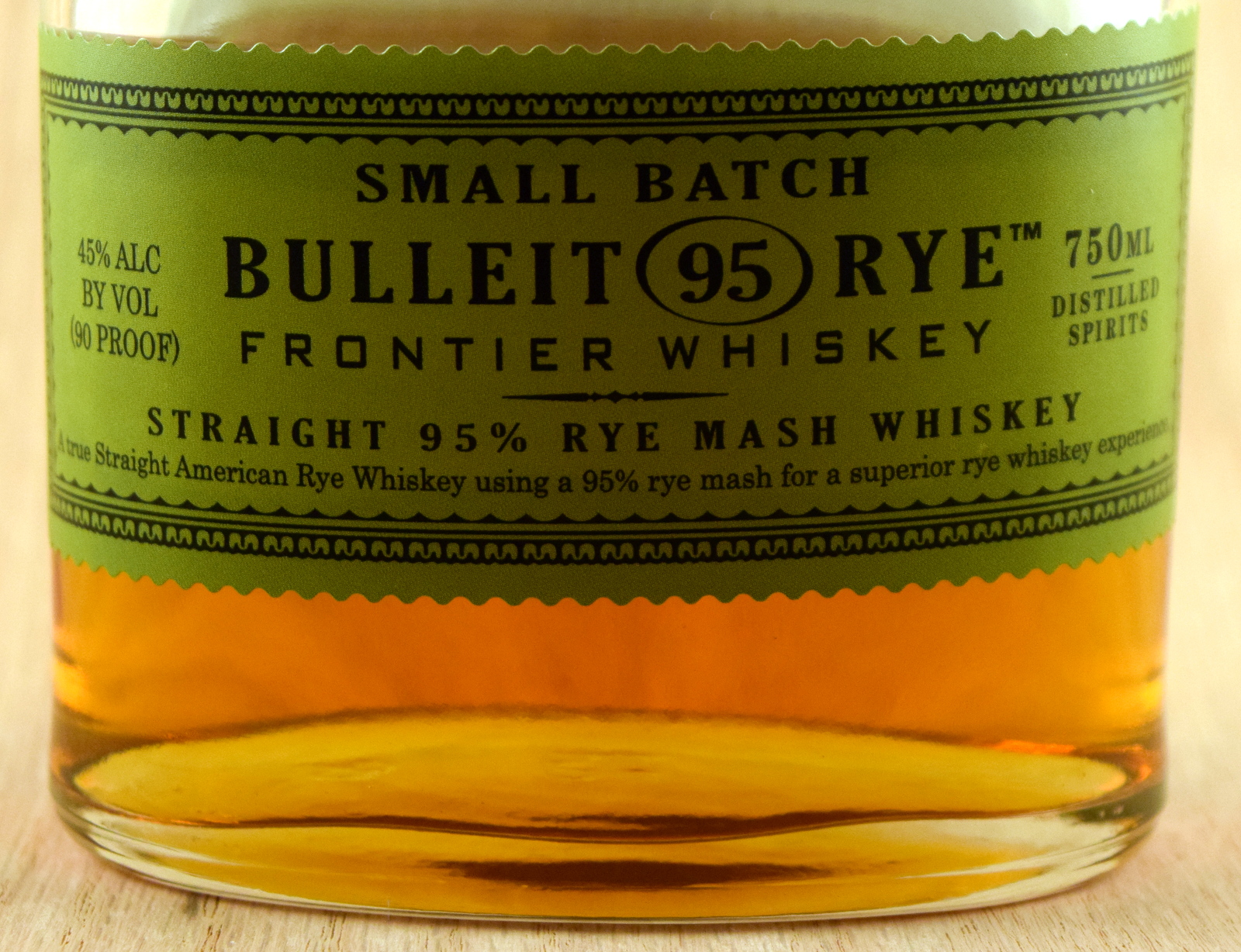 Bulleit rye whisky